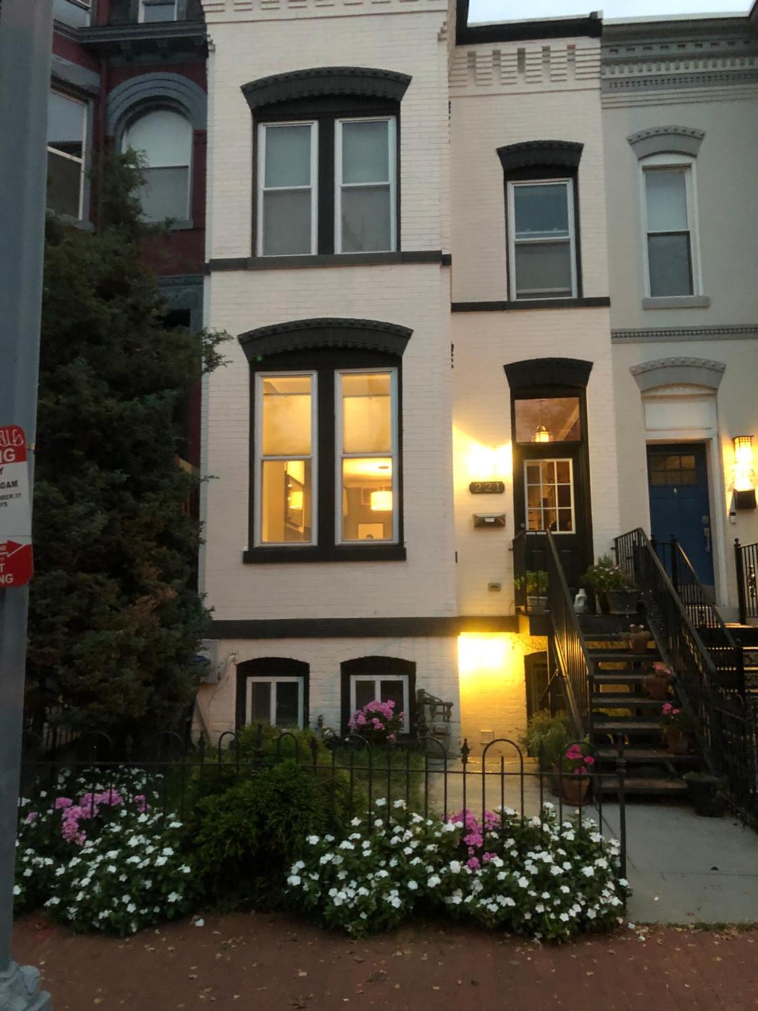 Stylish Renovated Flat, Central, Walk To Dc Sights Washington Luaran gambar